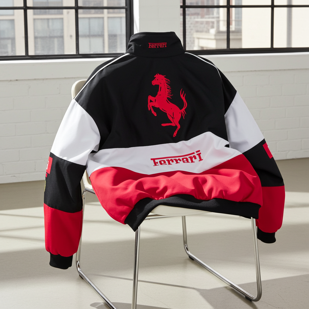 Ferrari F1 Jacket [Black & Red]