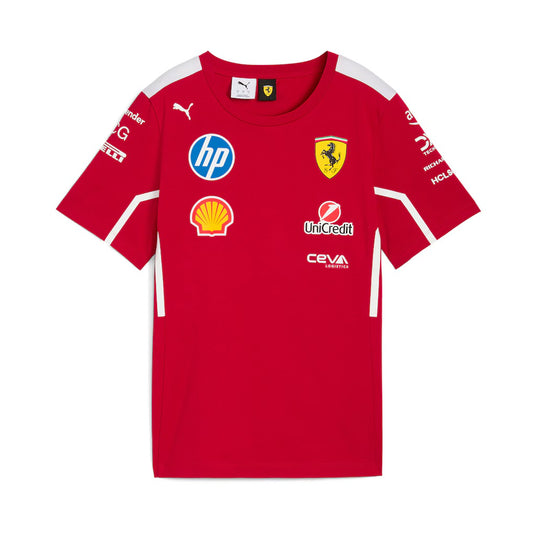 Scuderia Ferrari Team T-Shirt 2025