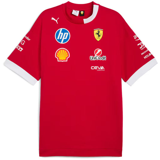 Scuderia Ferrari Drivers T-Shirt 2025
