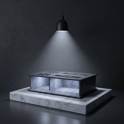 Brutalist Display Underground Garage