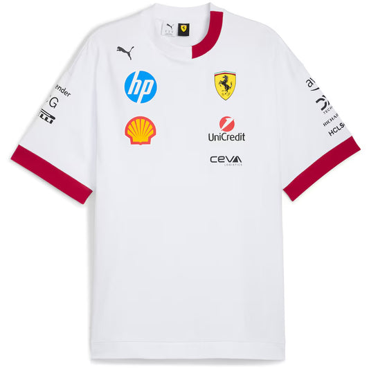 Scuderia Ferrari Drivers T-Shirt 2025 - Miami Special Edition