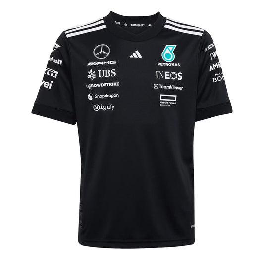 Mercedes AMG Petronas Team T-Shirt 2025 [Black]