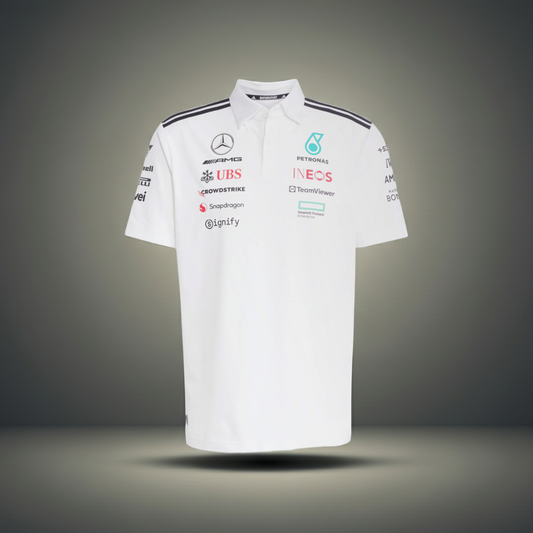 Mercedes AMG Petronas Team Polo 2025 [Blanche]