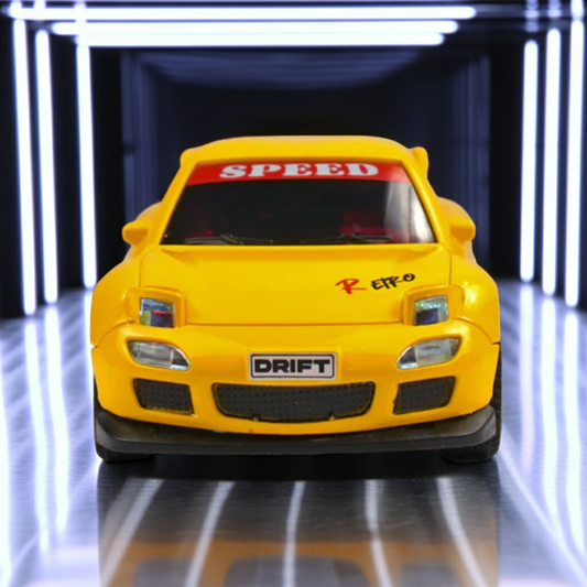 Mazda RX-7 FD3S (Initial-D) Yellow | ABS Model | 1:43