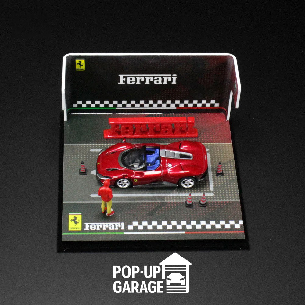 Ferrari Desk Garage | Racing Red