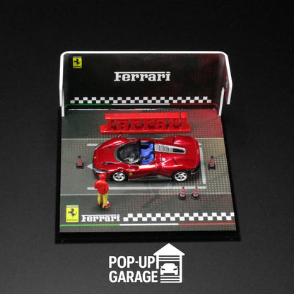 Ferrari Desk Garage | Racing Red