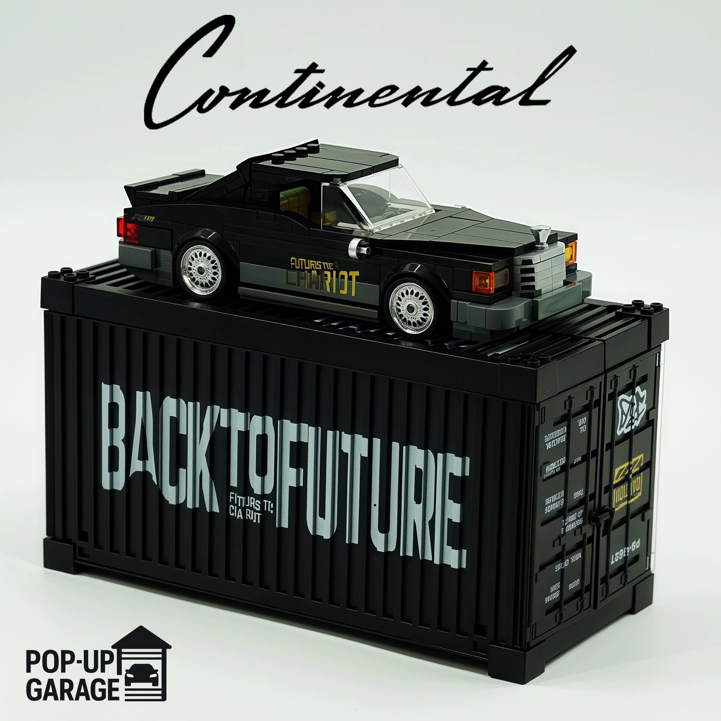 Turbo Bricks 1977 Lincoln Continental Mark V - Time Travelers Edition