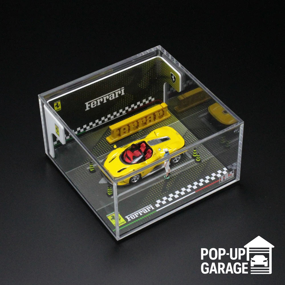 Ferrari Desk Garage | Modena Yellow