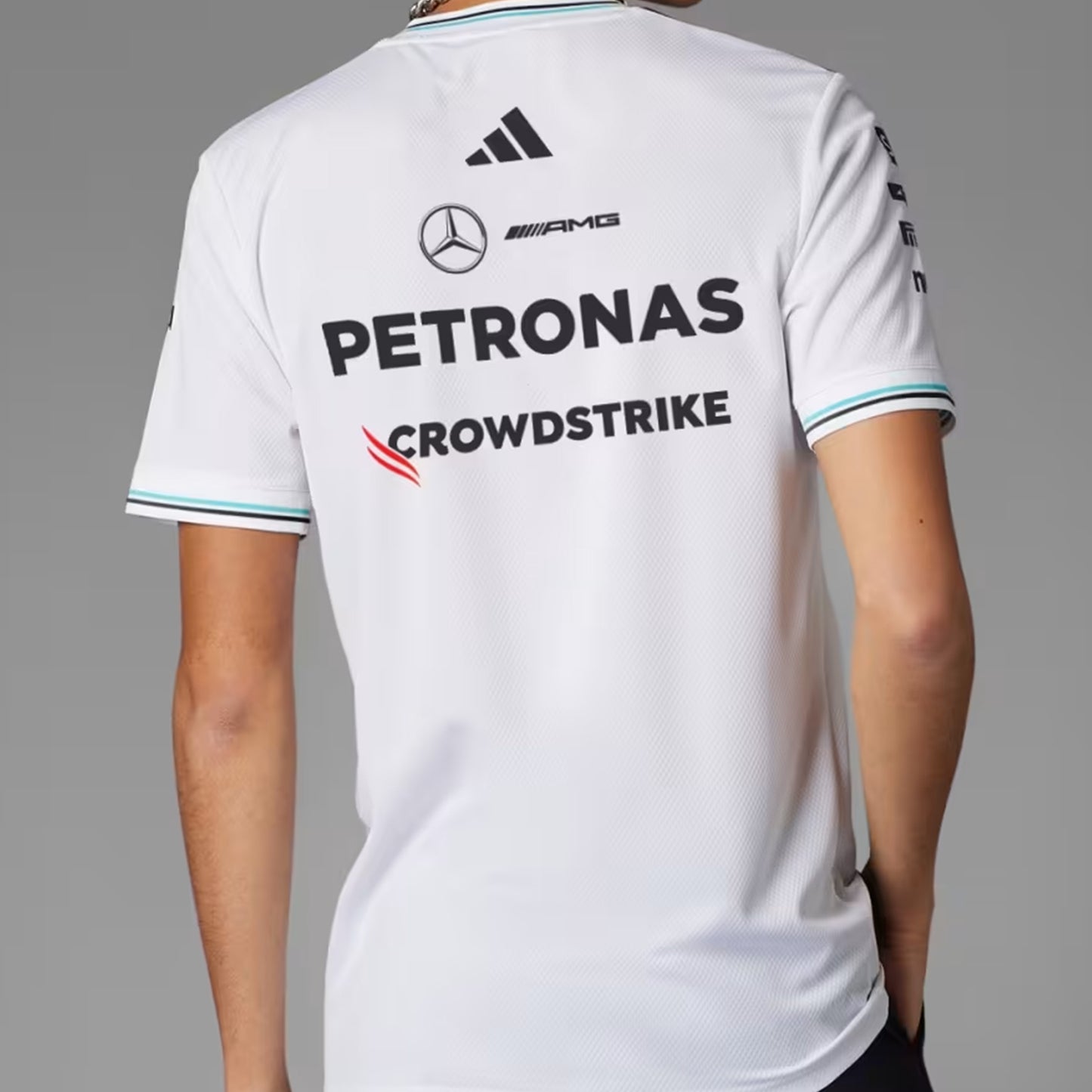 Mercedes AMG Petronas Drivers T-Shirt 2025 [White]