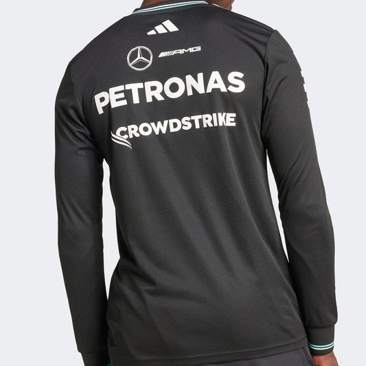 Mercedes AMG Petronas Drivers Long Sleeve 2025 [Black]