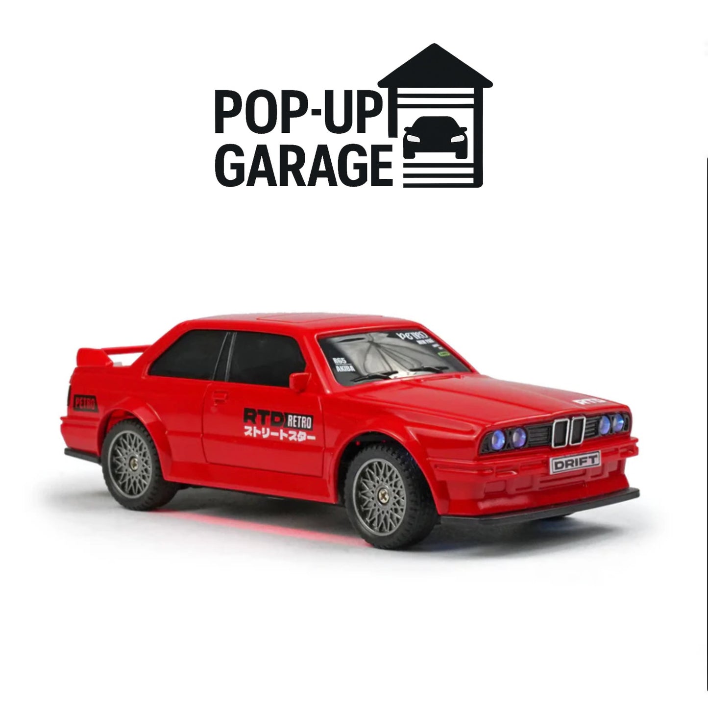 BMW E30 M3 [Rouge] | Modèle ABS | 1:43