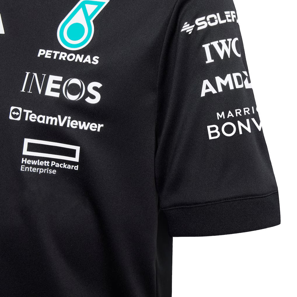 Mercedes AMG Petronas Team T-Shirt 2025 [Black]