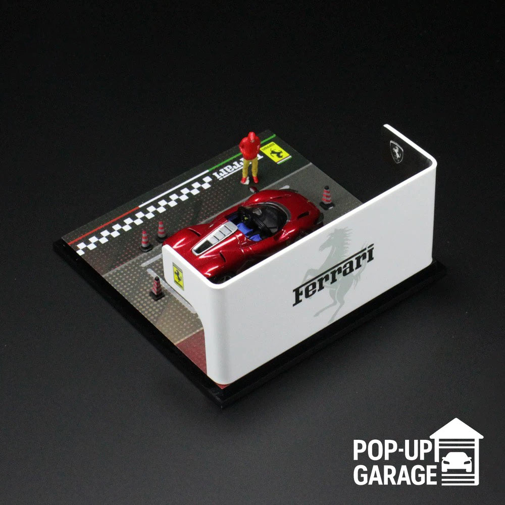 Ferrari Desk Garage | Racing Red