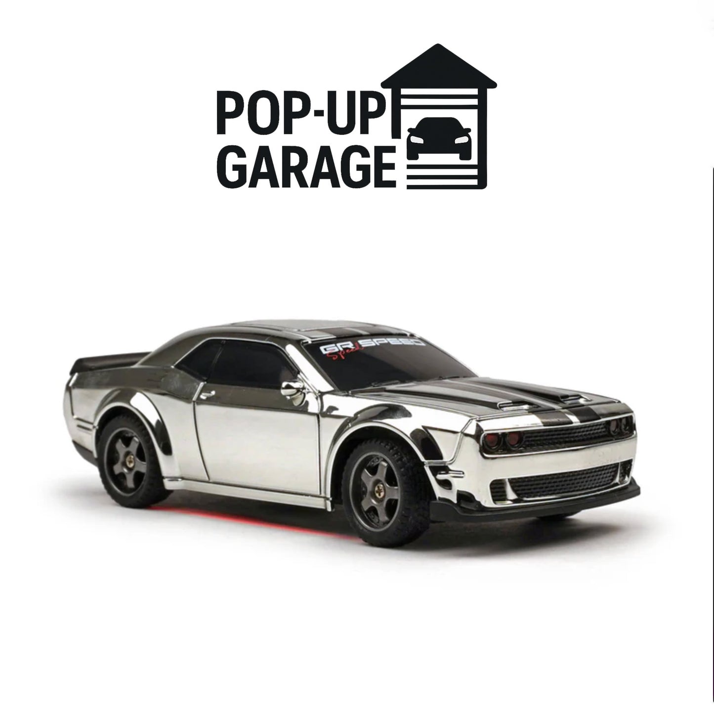 Dodge Challenger [Argent] | Modèle ABS | 1:43