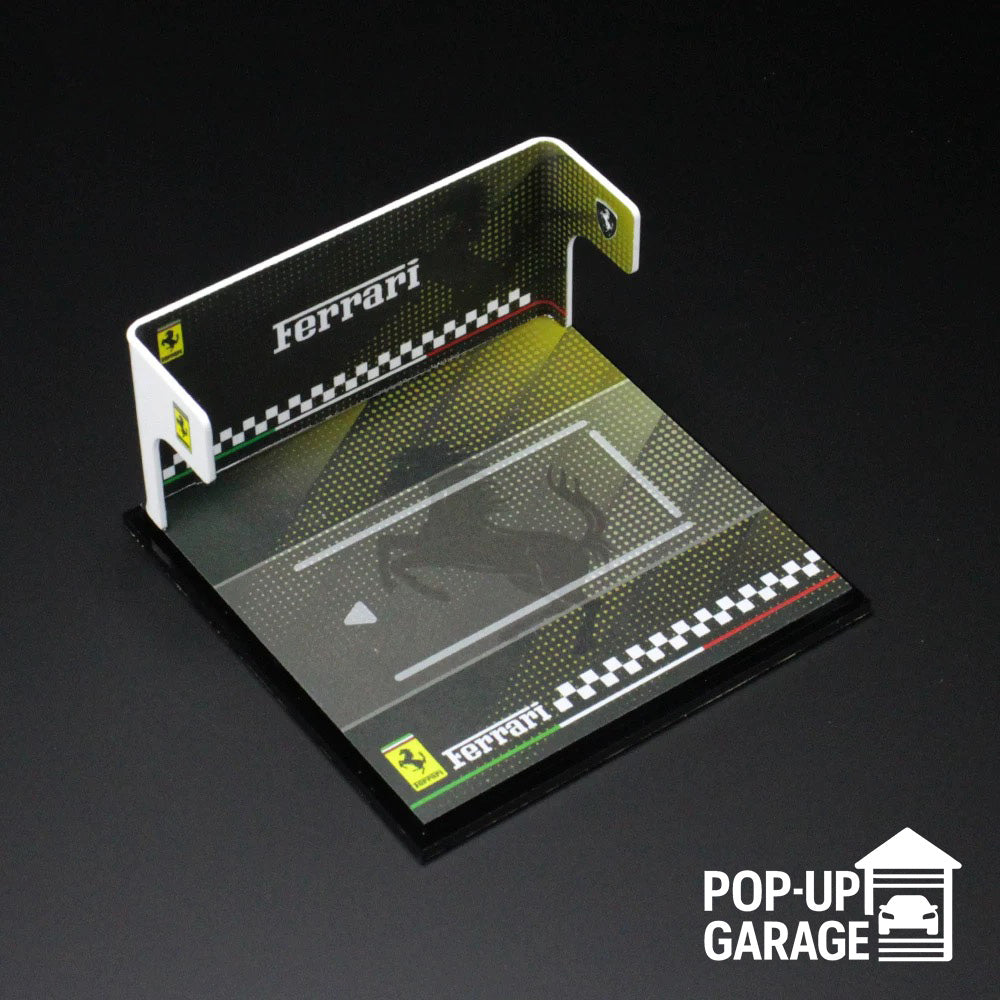 Ferrari Desk Garage | Modena Yellow