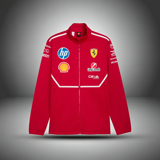 Veste softshell de l'écurie Scuderia Ferrari 2025