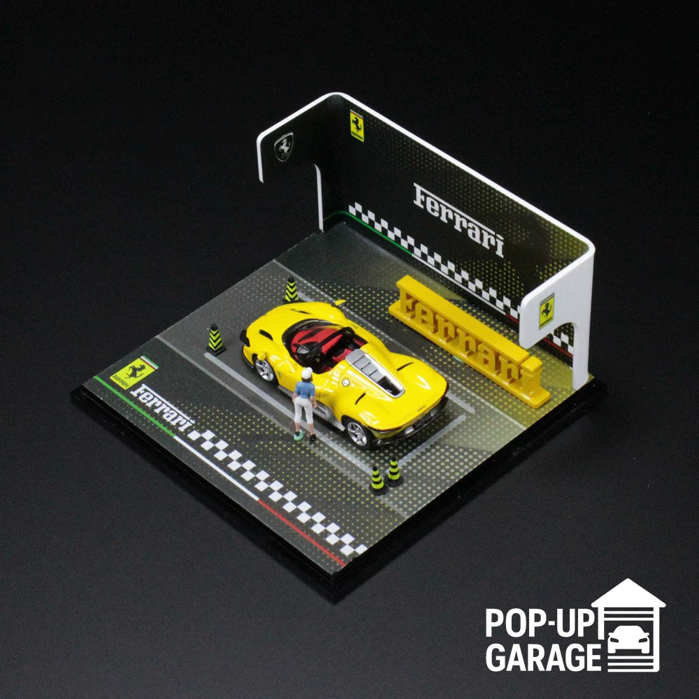 Ferrari Desk Garage | Modena Yellow