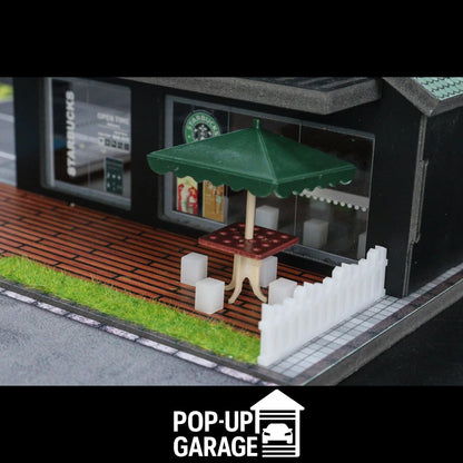 Starbucks Detailed Street Scene