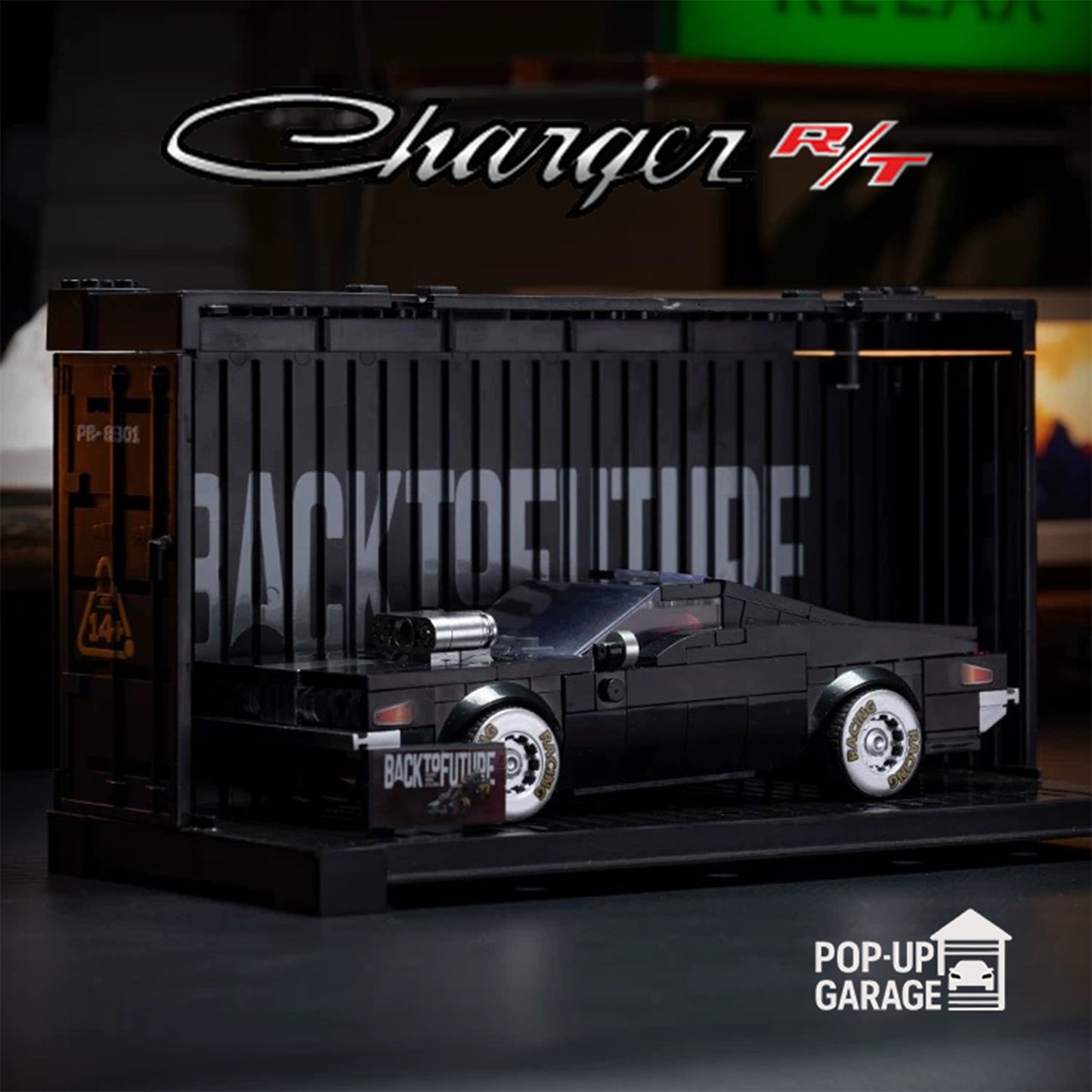 Turbo Bricks 1970 Dodge Charger R/T - Time Travelers Edition