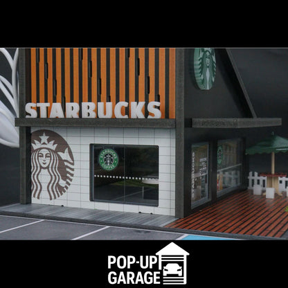 Starbucks Detailed Street Scene