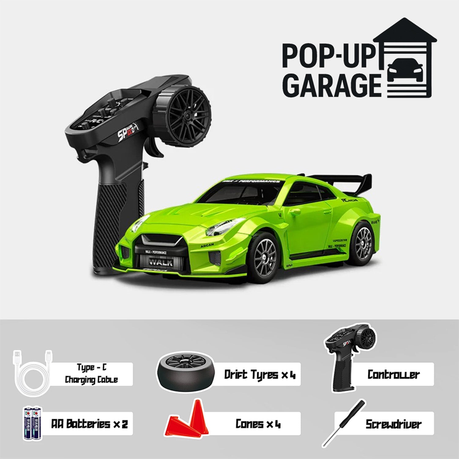 Nissan GT-R R35 | RC Turbo Drifters | Pop-Up Garage – Pop-Up
