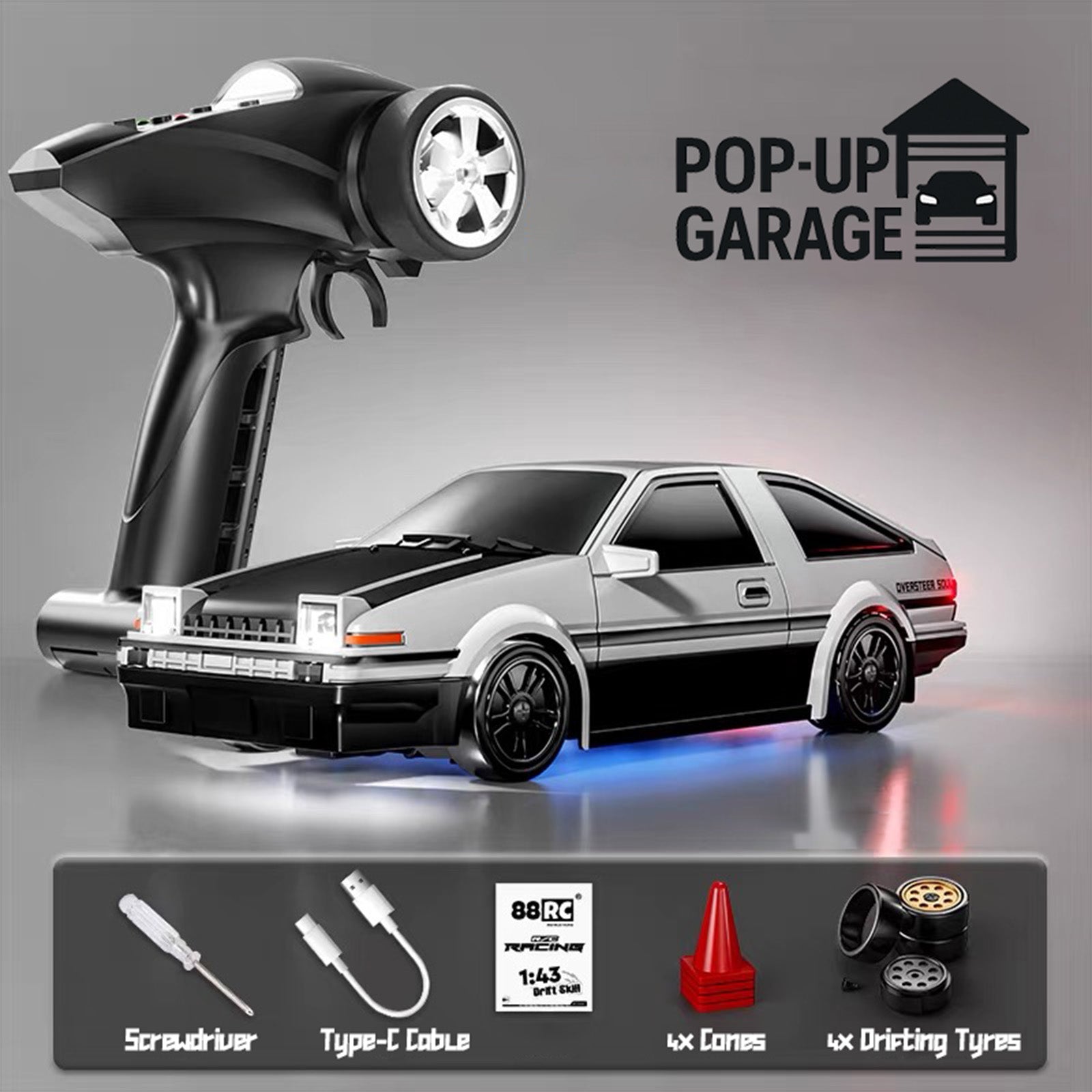 Toyota AE86 | RC Turbo Drifters | Pop-Up Garage – Pop-Up Garage Store