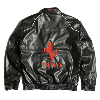 Ferrari F1 Leather Jacket