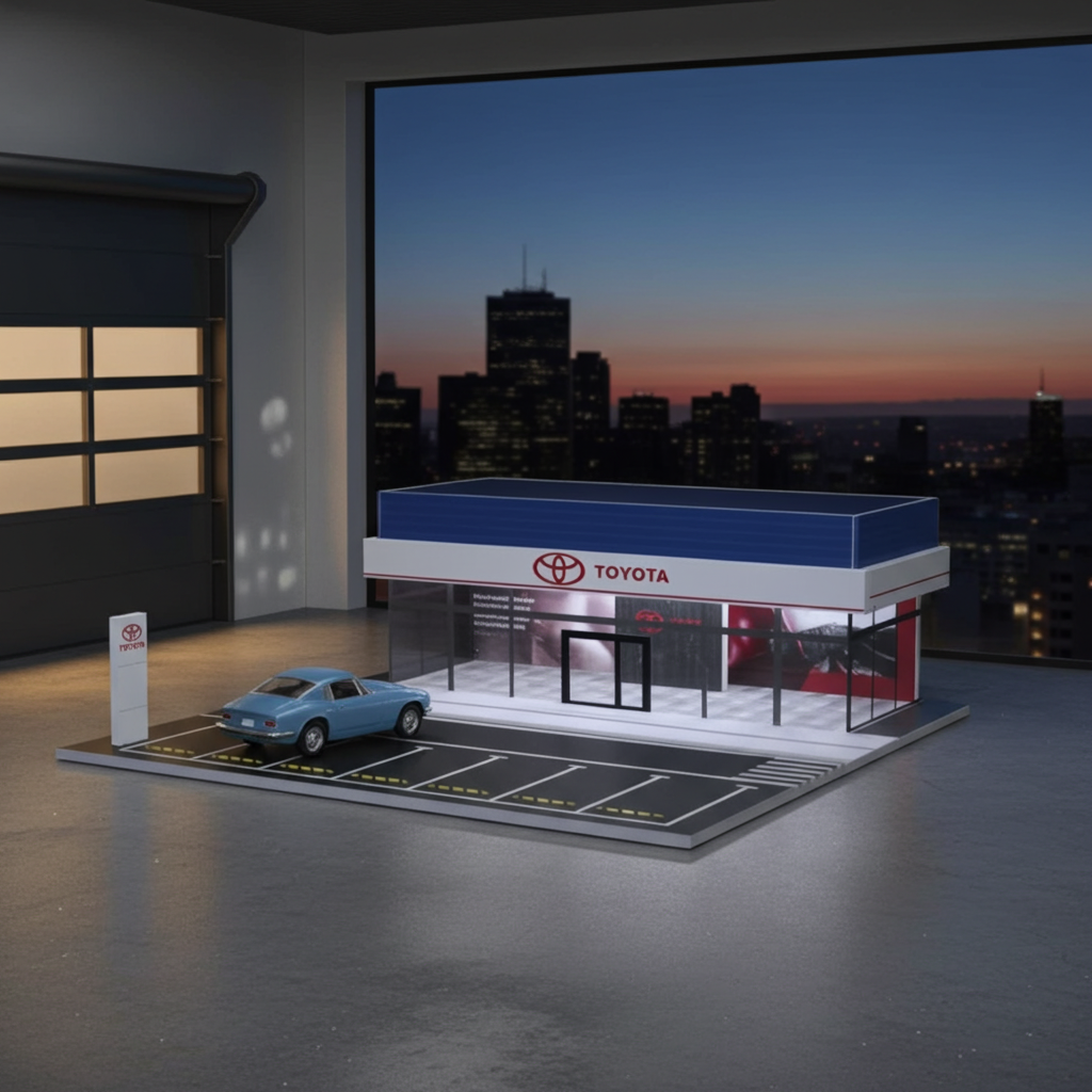 Salle d'exposition Toyota