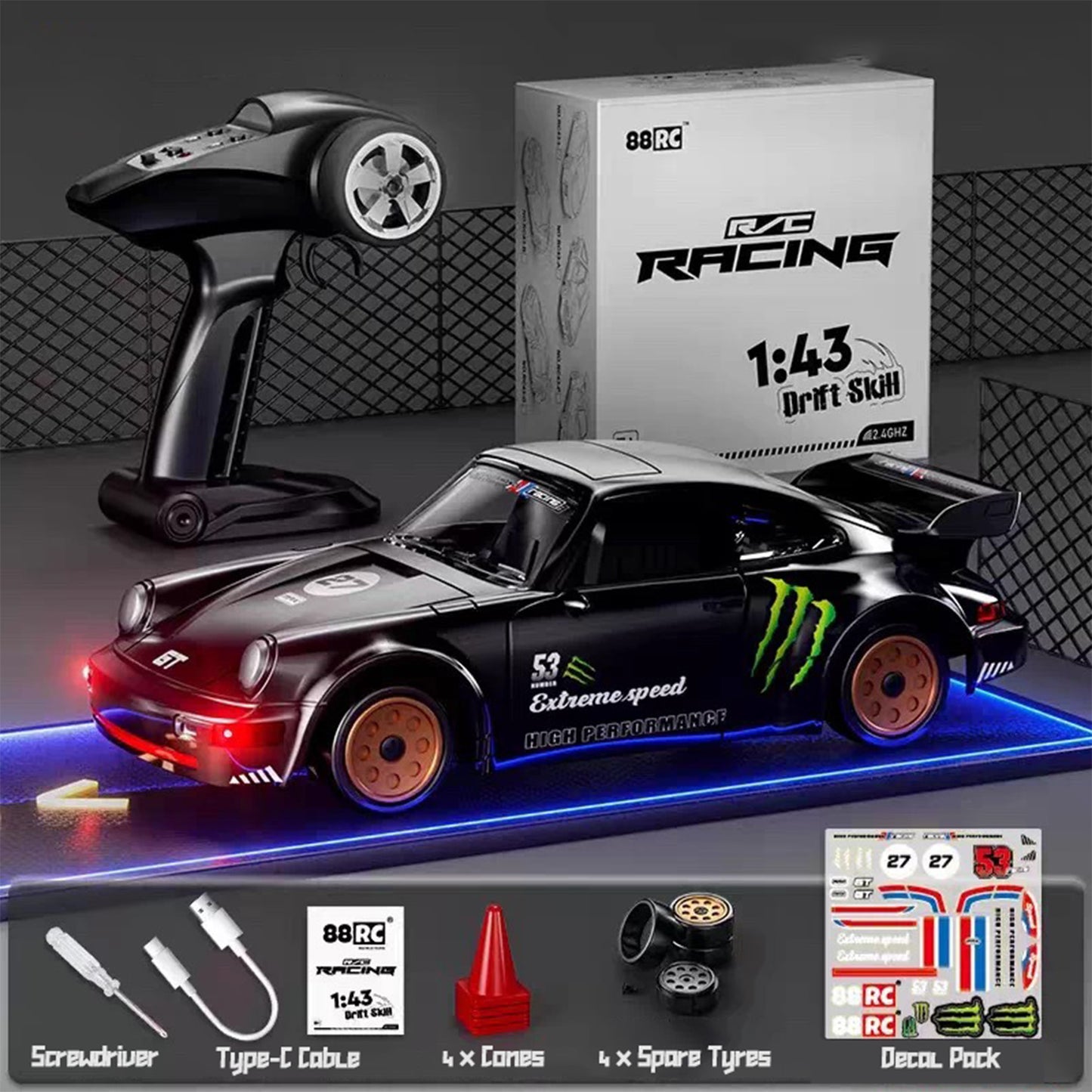 Porsche 911 Turbo (930) | Alloy Model | 1:43