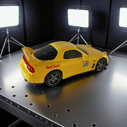 Mazda RX-7 FD3S (Initial-D) Jaune | Modèle ABS | 1:43