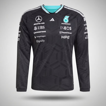 Mercedes AMG Petronas Drivers T-shirt 2025 [Zwart]