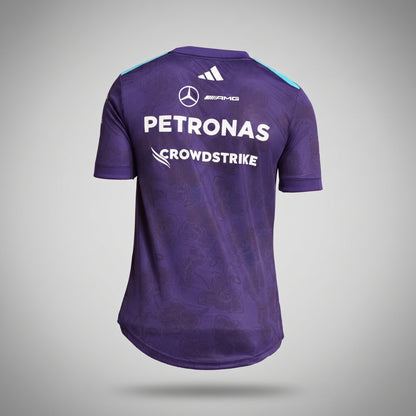 Mercedes AMG Petronas Team T-Shirt 2026 | Vanda Bloom Singapore Edition