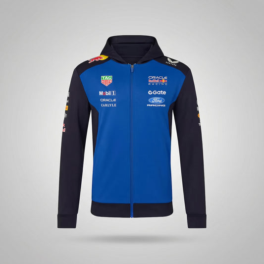 Red Bull Racing Team Full Zip Up Hoodie 2026