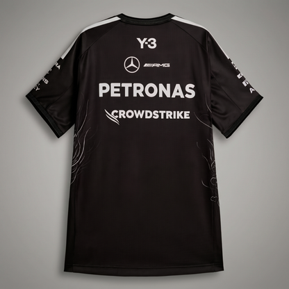 Mercedes AMG Petronas Drivers T-shirt 2025 [Zwart]
