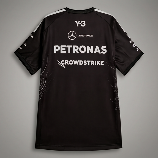 T-shirt Mercedes AMG Petronas Drivers 2025 [Noir]