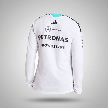 Mercedes AMG Petronas Drivers T-shirt 2025 [Zwart]