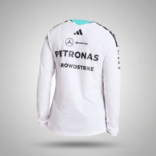 Mercedes AMG Petronas Drivers Long Sleeve 2026 [White]