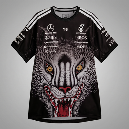 Mercedes AMG Petronas Drivers T-shirt 2025 [Zwart]