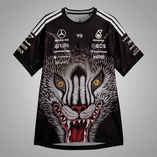 T-shirt Mercedes AMG Petronas Drivers 2025 [Noir]