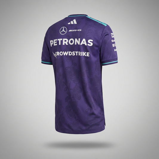 Mercedes AMG Petronas Drivers T-Shirt 2026 | Vanda Bloom Singapore Edition