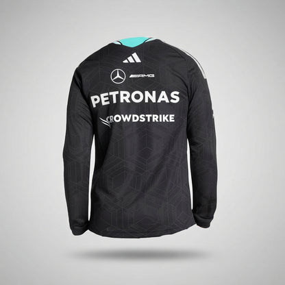Mercedes AMG Petronas Drivers T-shirt 2025 [Zwart]