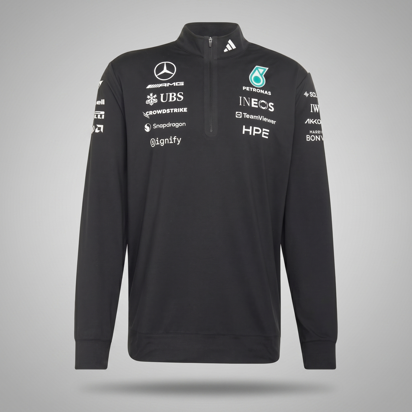 Mercedes AMG Petronas Drivers T-shirt 2025 [Zwart]