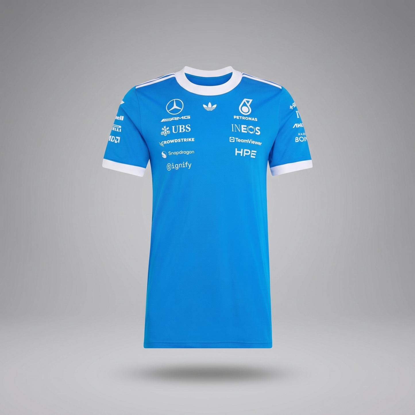 T-shirt Mercedes AMG Petronas Drivers 2025 [Noir]