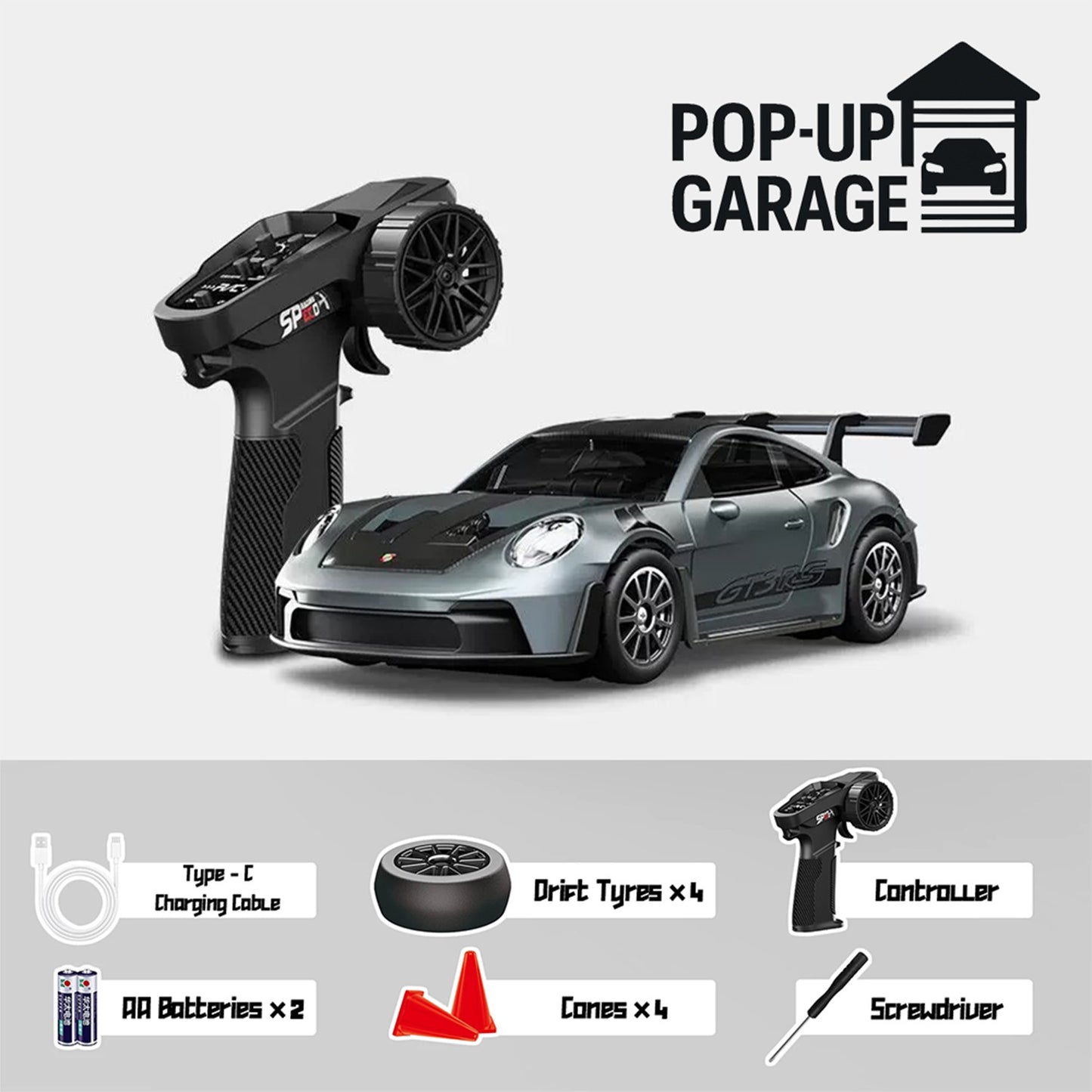 Porsche 911 GT3 RS | Alloy Model | 1:43