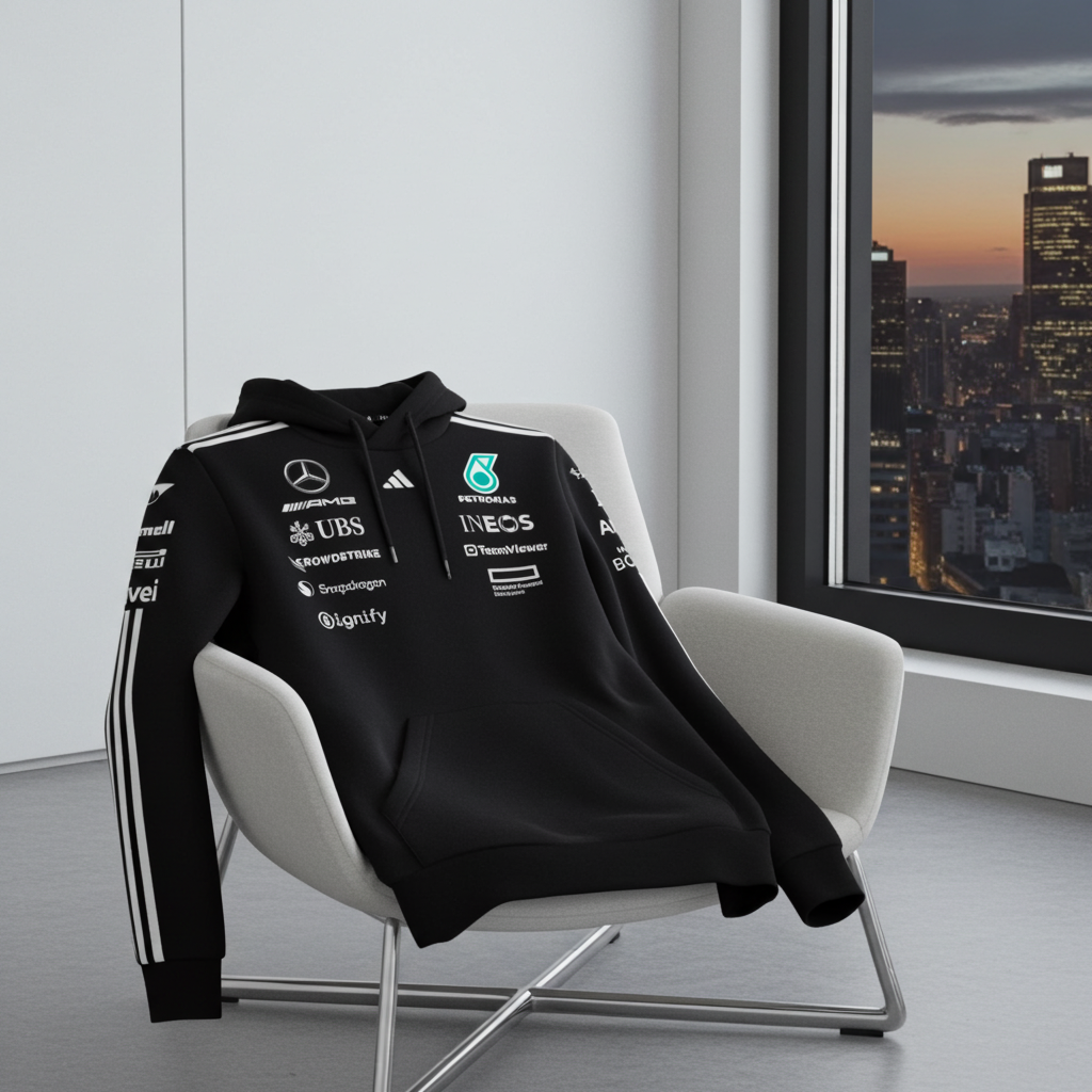 Mercedes AMG Petronas Team Hoodie 2025