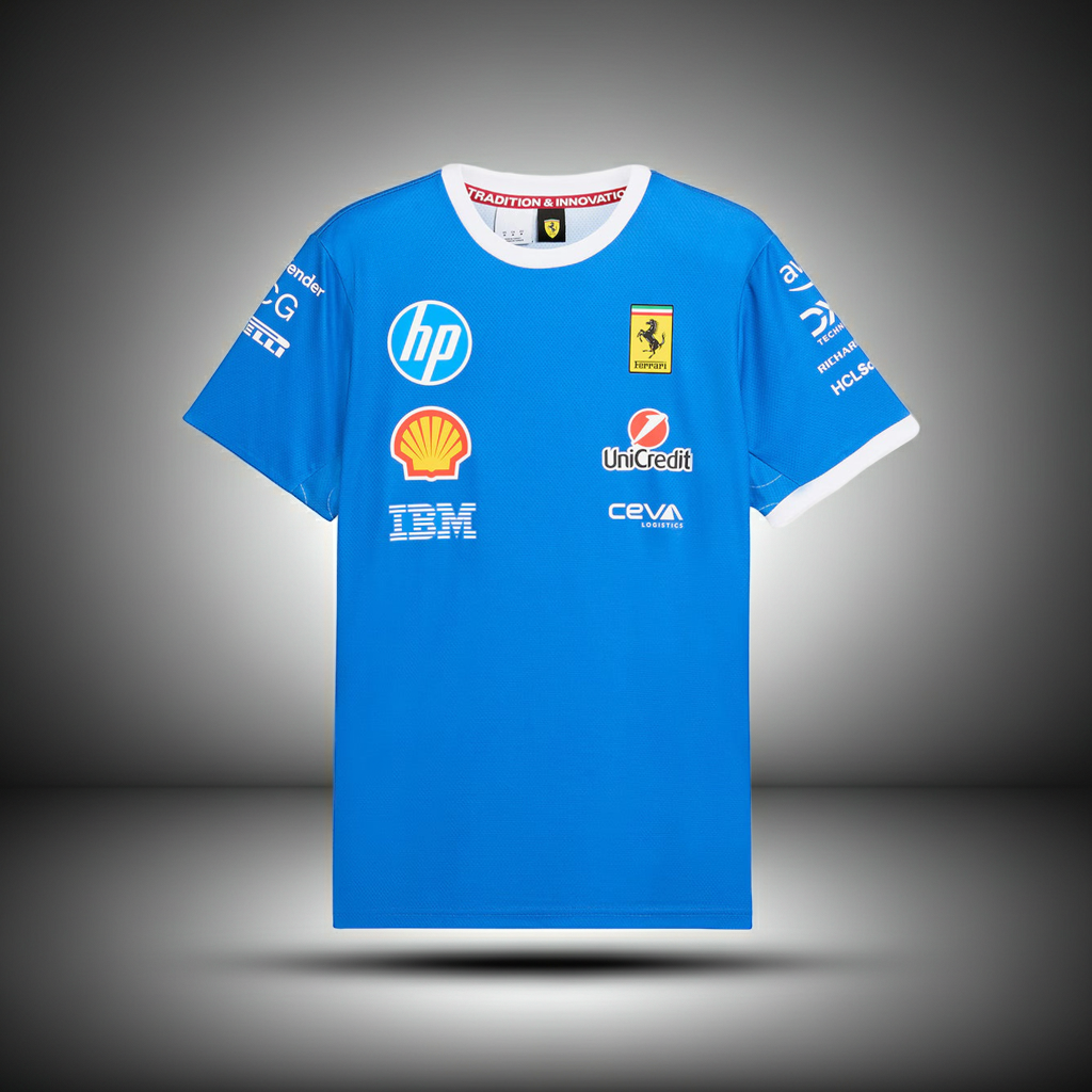 Scuderia Ferrari Drivers T-Shirt 2025 - Monza Special Edition