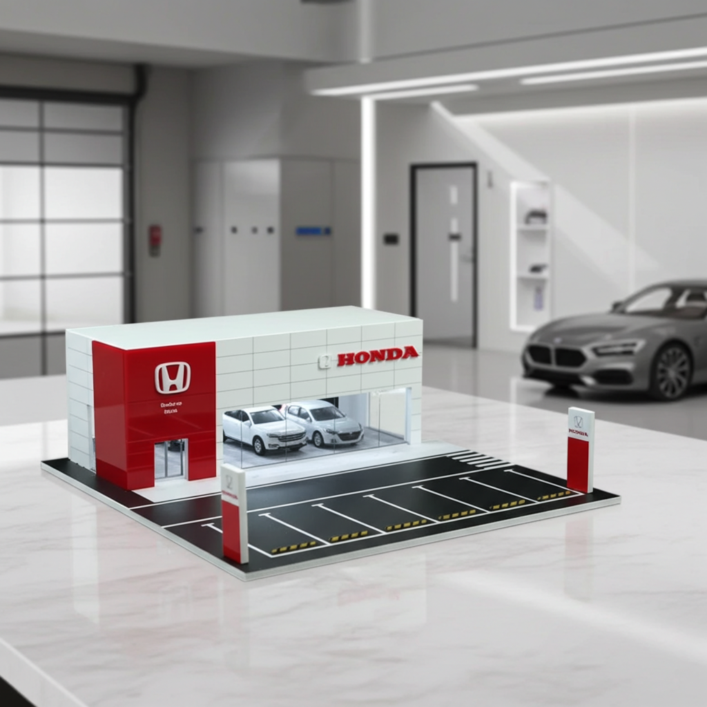 Salle d'exposition Honda