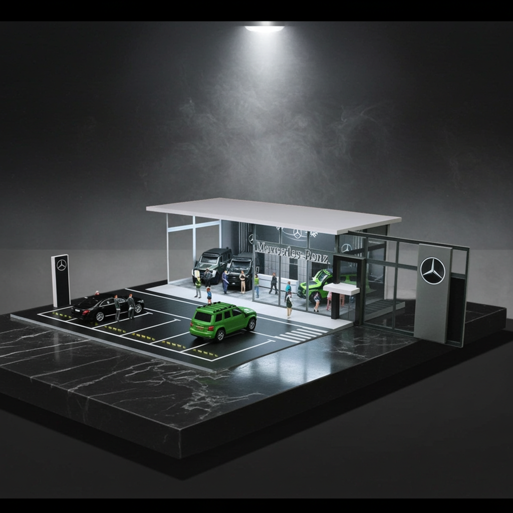 Salle d'exposition Mercedes-Benz