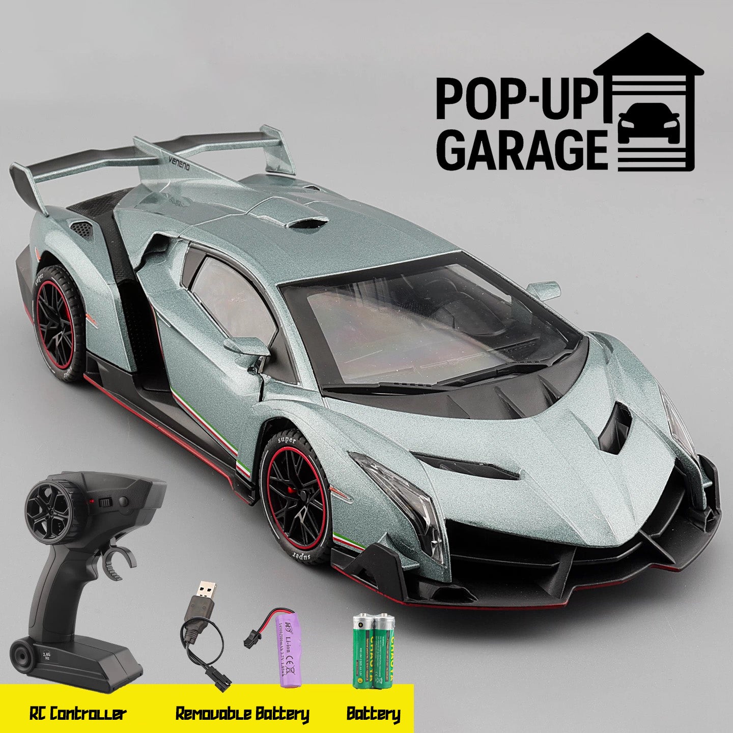 Lamborghini Veneno | Alloy Model | 1:24