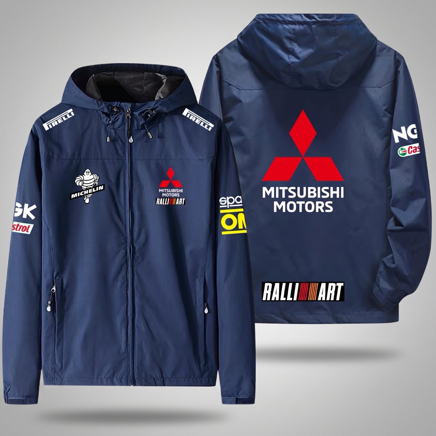 Mitsubishi Motors Ralliart Windbreaker [Navy]